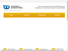 Tablet Screenshot of bypbienestaryproductividad.com